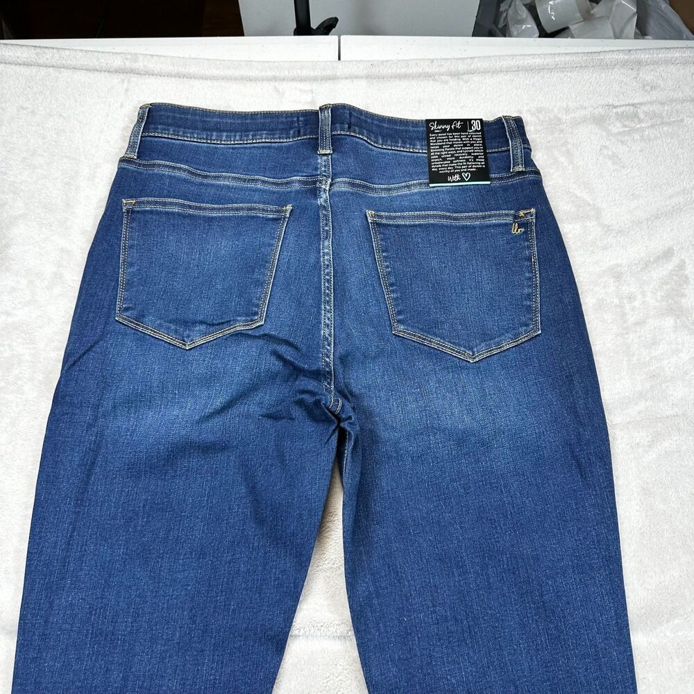 NWT LuLaRoe Jeans Womens 30 Blue Skinny Stretch Denim Shaping Waistband - Picture 7 of 12